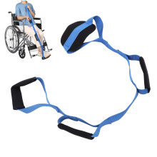 44.9in Leg Lifter Strap with 3 Handles, Anti Slip, For Bed Wheelchair Car