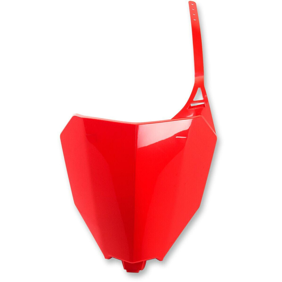 Ufo Red Front Number Board For Honda Crf250r 2018-2021 - Cr