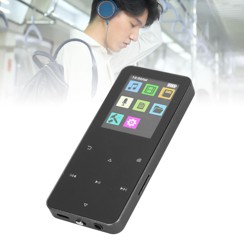 8Gb Mp3 Player 1.8" Tft Touch Screen, Bluetooth, Lossless Sound Black 9491337167077