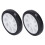 2PCS 6 Inch ABS Rubber Universal Air Compressor Wheel Replacement 14