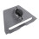 39mm Plastic Pipe Adapter for V3 Dish Antenna – Grey, Stable Mount 1