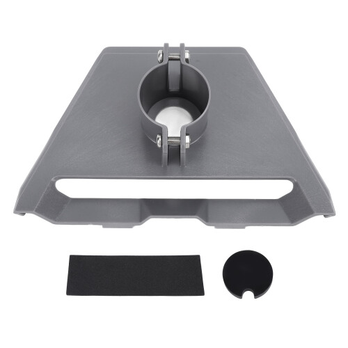 39mm Plastic Pipe Adapter for V3 Dish Antenna – Grey, Stable Mount 2