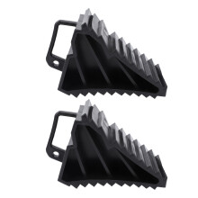 Compact Wheel Chocks with Easy Carry Handle Stability for Any Surface