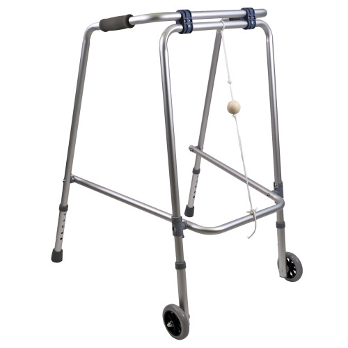 Actiasgear Foldable Aluminium Walker with Wheels