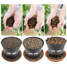 (MEDIUM 4-8mm, 5 LITERS) Hydroponic Clay Pebbles Growing Media, 3 Sizes (1-4mm, 4-8mm, 8-16mm), Expanded Clay Aggregate