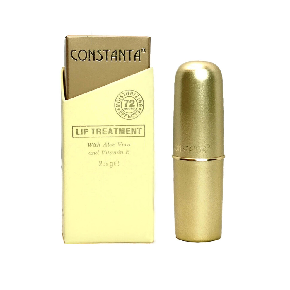 Constanta Lip Treatment with Aloe Vera & Vitamin E Hydrates dry and chapped lips for a smooth 2.5g