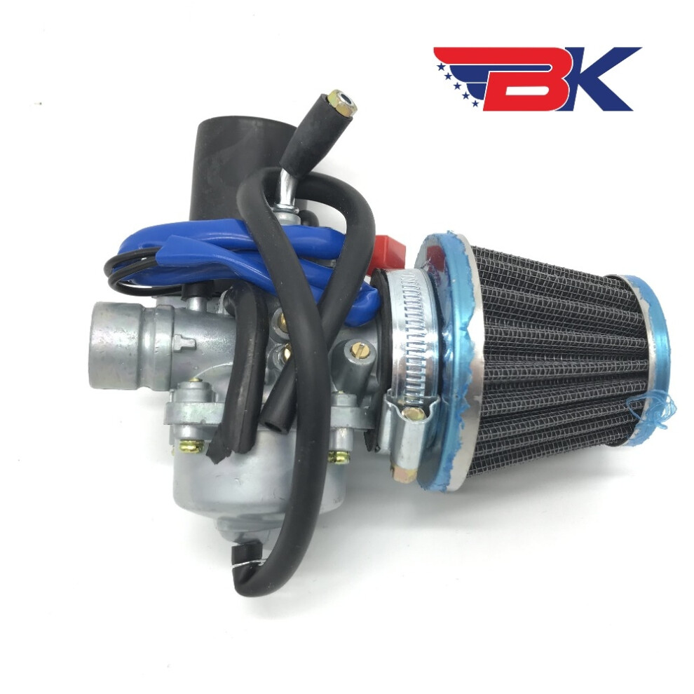 Carburetor W/Air Filter 2 Stroke Eton 50Cc 90Cc 100Cc Viper 50 90 Rxl50 Rxl90 Electric Choke 6935158929146