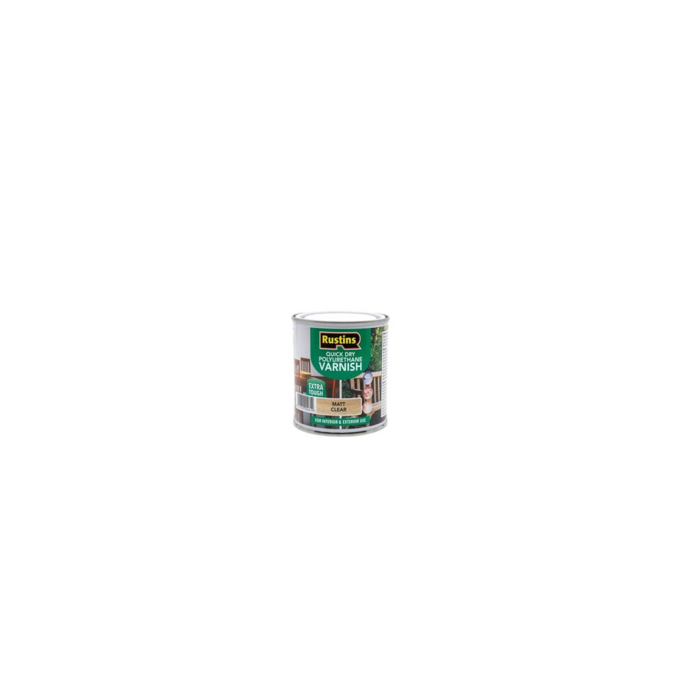 Rustins - Polyurethane Matt Varnish - 250ml