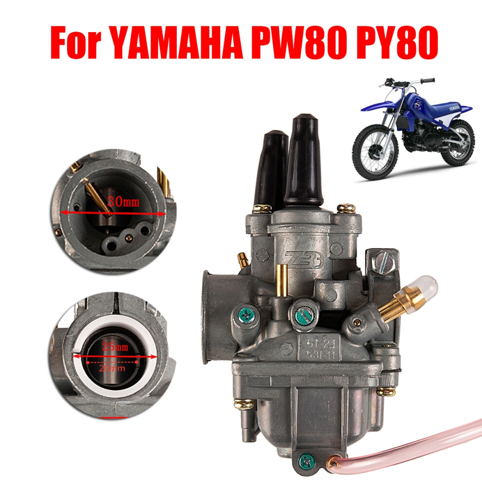 PW80 Motorcycle Carburator PW80 Carb for YAMAHA PW PY 80 PY80 y-zinger 1983- 2006 ATV Pit Dirt Bike Carb Motorcross-image-OPC-PJ8QNG2-NEW