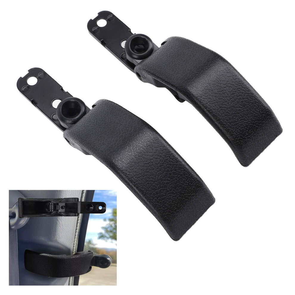 2Pcs Metal Rear Quarter Window Latch For Tacoma T100 Hilux Black 4601337195931