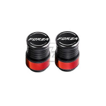 (Rojo) Para Honda Forza 125 250 300 350 750 750X Scooter Rim Accesorios de motocicleta Tapa de vástago