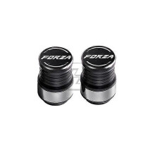 (Plata) Para Honda Forza 125 250 300 350 750 750X Scooter Rim Accesorios de motocicleta Vástago de válvula