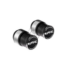(Plata) Para Honda VFR 400 800 1200 1200F, accesorios para llantas de motocicleta, juego de tapas de