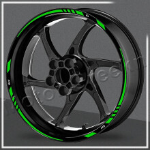 (for 2 Wheels 4 Sides)For Kawasaki Z100/900/800/750/650 Ninja 400 W800 Er6n Zx-6r Motorcycle Wheel Reflective