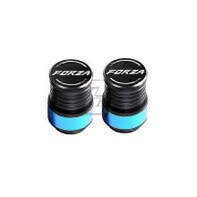(Azul) Para Honda Forza 125 250 300 350 750 750X Scooter Rim Accesorios de motocicleta Tapa de vástago