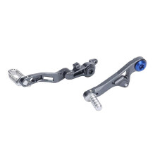 (Titanium)Motorcycle Adjustable Folding Foot Brake Pedal Gear Shifter Lever For BMW R1250GS R 1250 GS