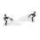 (Transparent)Motorcycle Side Wind Deflector Front Windshield Windscreen Ventilation Panels For Yamaha 1