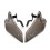 (Transparent)Motorcycle Side Wind Deflector Front Windshield Windscreen Ventilation Panels For Yamaha 3