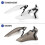 (Transparent)Motorcycle Side Wind Deflector Front Windshield Windscreen Ventilation Panels For Yamaha 4