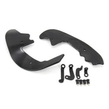 (Smoky gray)NEW Motorcycle Accessories Splash Brake Shift Shield Revised Foot Protector For BMW K 1600