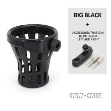 (D)GL1800 Motorcycle Passenger Water Bottle Drinking Drink Cup Mesh Basket Holder Bracket For Honda