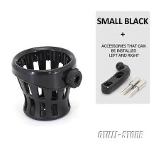 (C)GL1800 Motorcycle Passenger Water Bottle Drinking Drink Cup Mesh Basket Holder Bracket For Honda
