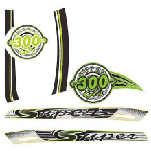 (Army Green)Motorcycle Gts300 Protector Fairing Sticker Fit For Piaggio Vespa Gts 300 Sport Super Decal
