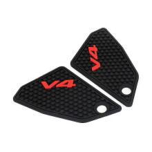 (Black - small)New Motorcycle Accessories Gas Fuel Tank Pad Sticker Decals For Ducati Panigale V4 S