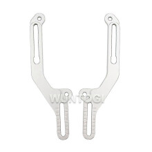 (Silver)For Honda Nc 750x Nc750 X Nc750x 2021-2022 Adjustable Windscreen Cnc Windshield Bracket Motorcycle