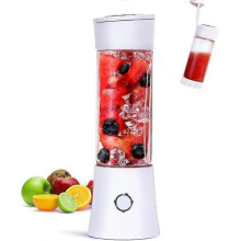 Portable Juice Blender, Milkshake, Fruit and Vegetable Juicer, Mixer, 480ml, BPA Free, Mini USB Smoo