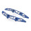 (Blue)Motorcycle Accessories Windshield Windscreen Bracket Strip Trim Kit For Yamaha X-max300 X-max 1