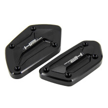 (Black)Modified Motorcycle Front Brake Fluid Fuel Reservoir Oil Cap Cover For BMW R1250GS R 1250 GS