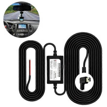 (B)1 Pc Dash Cam Hardwire Kit Micro/Mini USB Hard Wire Kit 12V-30V to 5V Car Dash Camera Charger Power