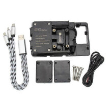 (Phone Stand)NEW Motorcycle SMART PHONE Navigation GPS Plate Bracket Adapt Holder Kit 2019 2020 2021