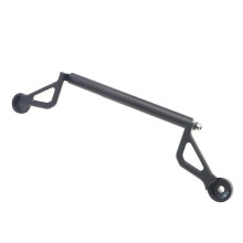 (support)BLACK mobile GPS navigation station frame plate bracket for yamaha XMAX300 XMAX 300 X-MAX 300