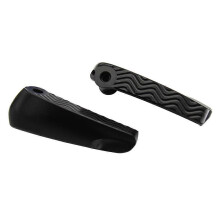 (Black)For Vespa GTV125 GTV250 GTV300 GTV 300 200 125 Motorcycle Folding Footrests Foot Rests Pegs Rear