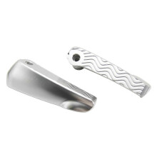 (Silver)For Vespa GTV125 GTV250 GTV300 GTV 300 200 125 Motorcycle Folding Footrests Foot Rests Pegs