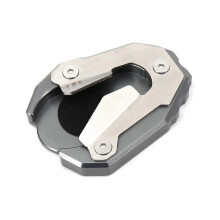 (Titanium)Motorcycle Accessories Foot Enlarger Stand Extension Plate Side Foot Kickstand For Tiger 900