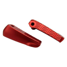 (Red)For Vespa GTV125 GTV250 GTV300 GTV 300 200 125 Motorcycle Folding Footrests Foot Rests Pegs Rear