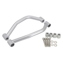 (Silver)Motorcycle Accessories Rear Passenger Handle Grab Bar Rail Armrest For YAMAHA TENERE 700 Tenere700