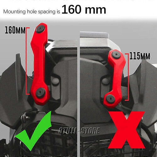 (C)Motorcycle windshield Adjustable Stand Holder Mobile Phone GPS Navigation Plate Bracket Fit For BMW 2