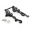 (C)Motorcycle windshield Adjustable Stand Holder Mobile Phone GPS Navigation Plate Bracket Fit For BMW 1