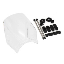 (Transparent)RNINET R9T Windscreen Windshield For BMW R NINE T R1200R R18 S1000R Wind Shield Screen