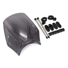 (Dark smoke)RNINET R9T Windscreen Windshield For BMW R NINE T R1200R R18 S1000R Wind Shield Screen Protector