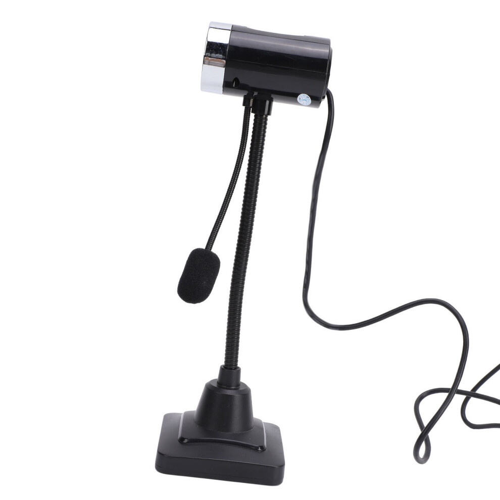 Usb External Camera 480P Hd With Noise Canceling Microphone Alloy For Video Calls 4241337207779