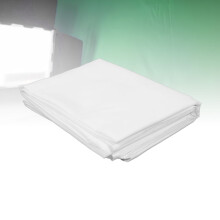 High Density Polyester Cotton Photo Backdrop 2x2m White for Studio Photoshoot