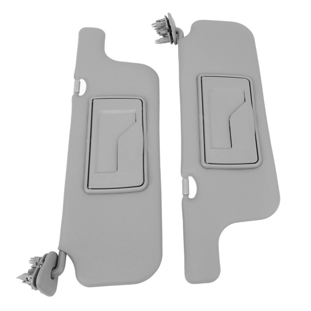 E120 E130 01-07 Lhd Sun Visor Assembly Abs & Vanity Mirror Gray 5051337210124