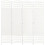 Homcom HOMCOM 4 Panel Folding Room Divider, 170cm Freestanding Privacy Screen, White 9