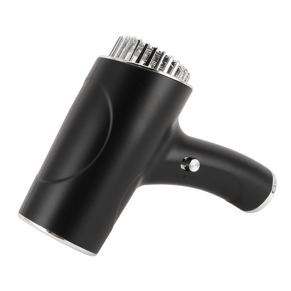 Abs Portable Negative Ionic Hair Dryer 1200mAh Black Fast Drying