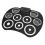 Electronic Roll Up Drum Set with 9 Pads, 7 Tones, 10 Rhythms, Recording 13